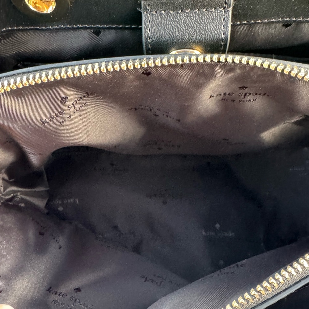 Kate Spade Carey Tweed Sullivan Satchel With Detachable Crossbody Strap - Picture 10 of 11